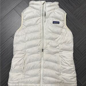 Patagonia White Vest Girls size L
